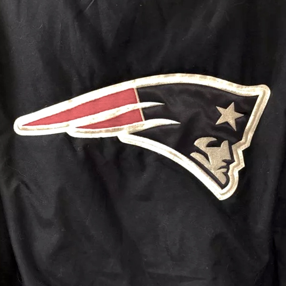 [NFL] Vintage New England Patriots NFL Navy Blue Outdoor Winter Jacket Men's XXL - Picture 4 of 8
